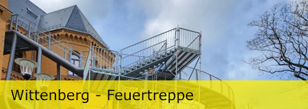 Grafik Feuertreppe in Wittenberg